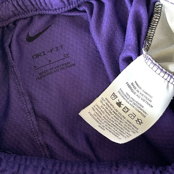Nike Elite Stripe Dri-Fit Basketball Shorts Court Purple/Black/White Men's Small - Picture 5 of 5